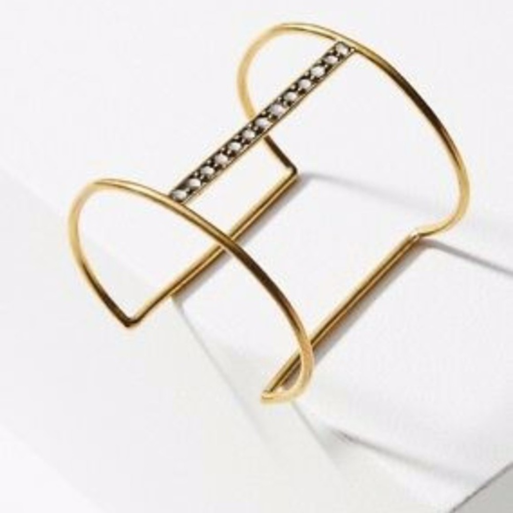NWT Anthropologie  Lena Benard Matchstick Cuff Bracelet